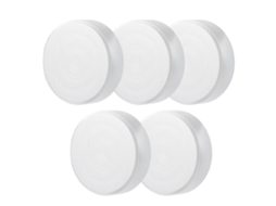 5pcs C Mount Lens Rear Cap Portable Metal Protective Cover Camera Accessory Parts Silver LAXISCREED