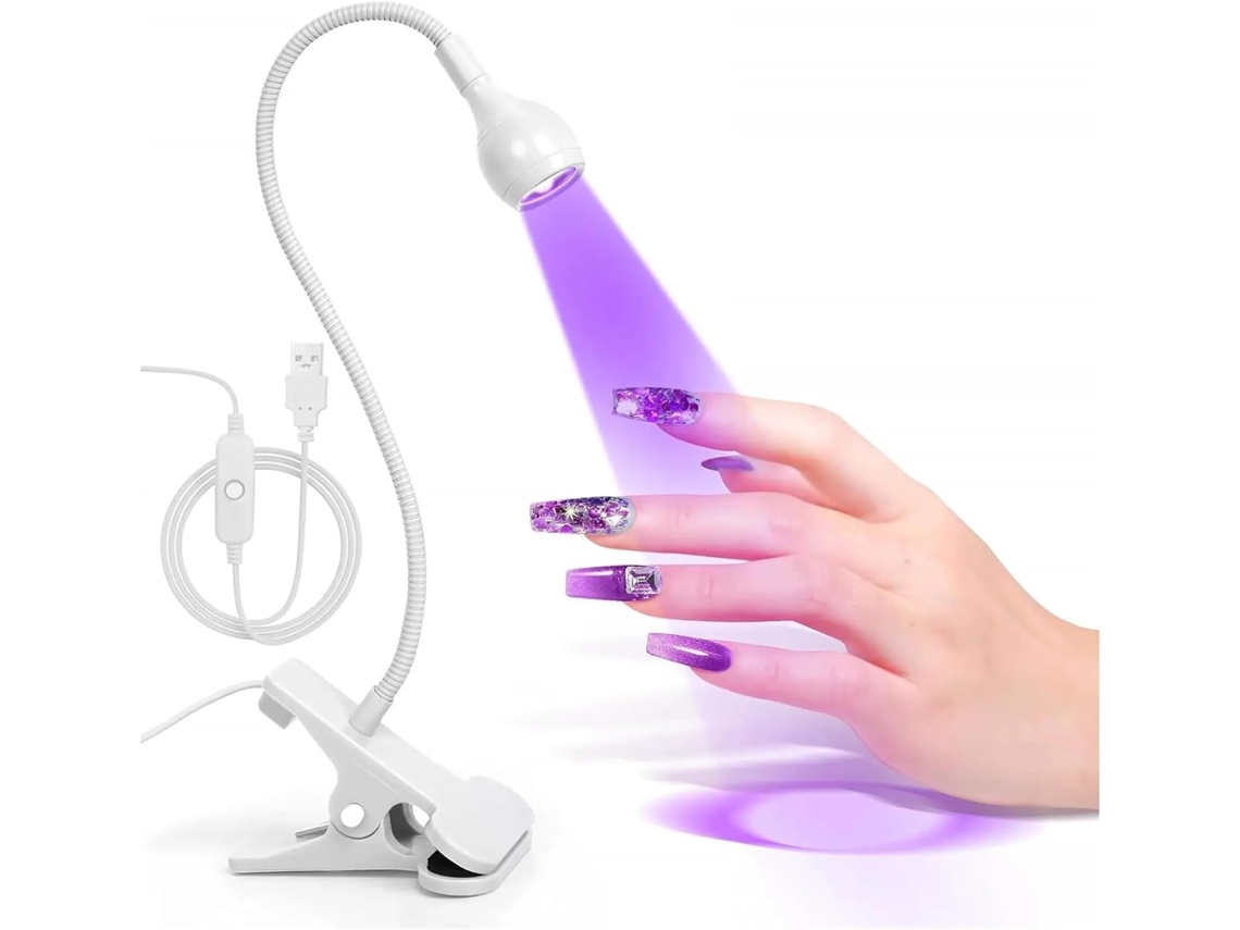 Lâmpada UV LED para unhas SFUSHOS, portátil, USB