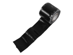 Fita Isolante Elétrica Autoadesiva De Borracha Silicone Preta, 5cm X 3m, Para Reparos Em Mangueiras E Equipamentos