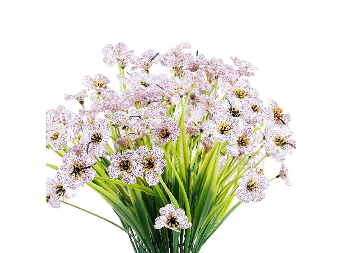 Decoração De Casa Com Flores Artificiais E Bouquets Plásticos