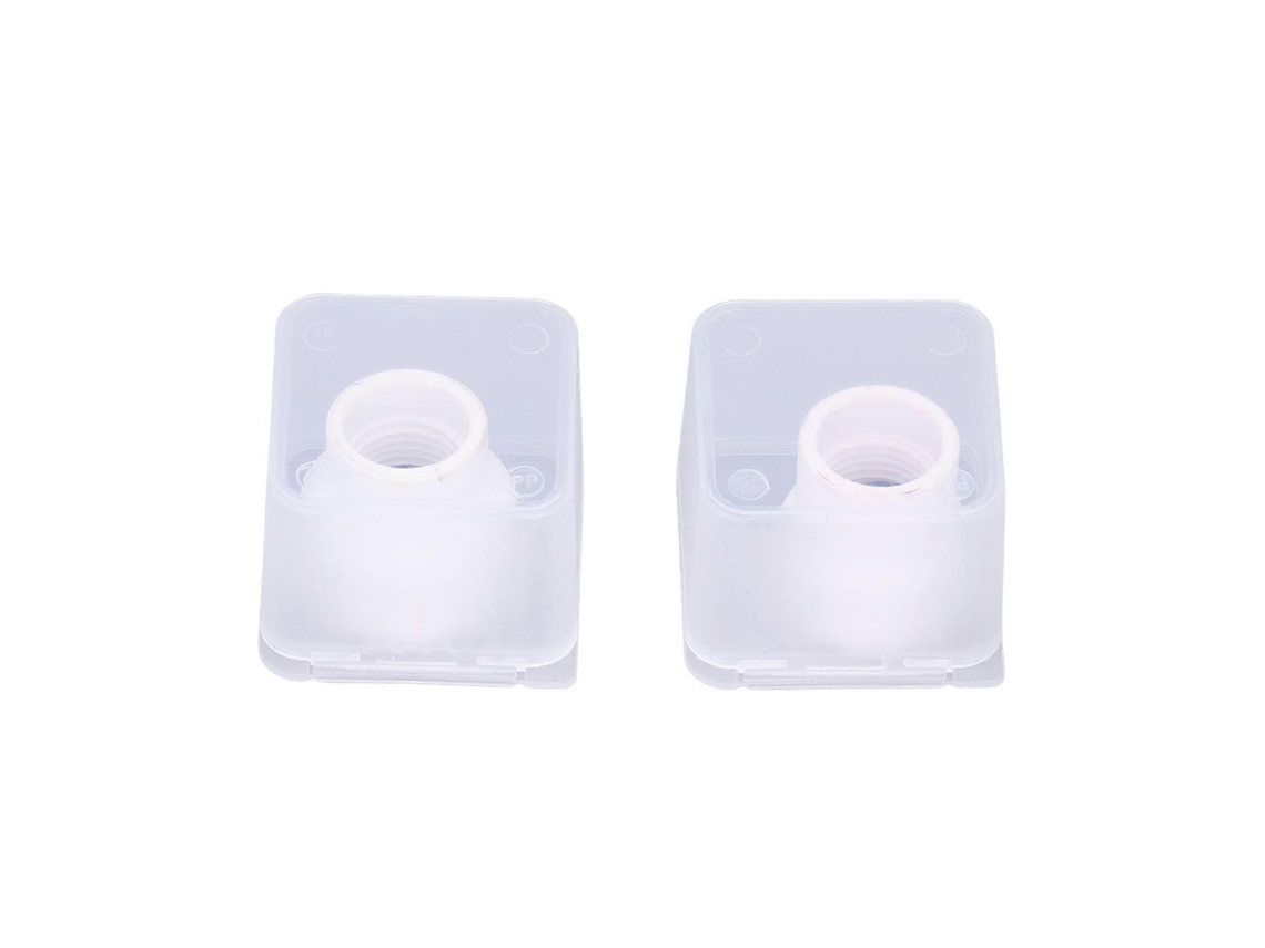 Kit De Acessórios Para Bico De Cerâmica Com 2 Cabeças De Soldagem Tig 12/14 Para Wp9/17/18/20/25/26 Slowmoose (branco)