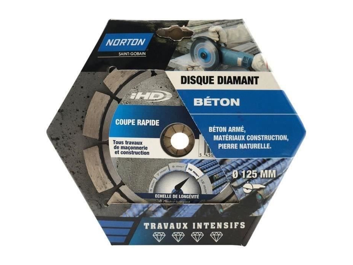 Disco Diamantado Construtivo Intensivo Norton 125 Ihd