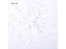 Laxiscreed Confetti Glitter Branco Natal Com Flocos De Neve Para Decoração E Diy Festas Natalícias