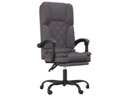 Massage Office Chair, Massage Office Chairs Vidaxl Cinzeto Tecido (n/a)
