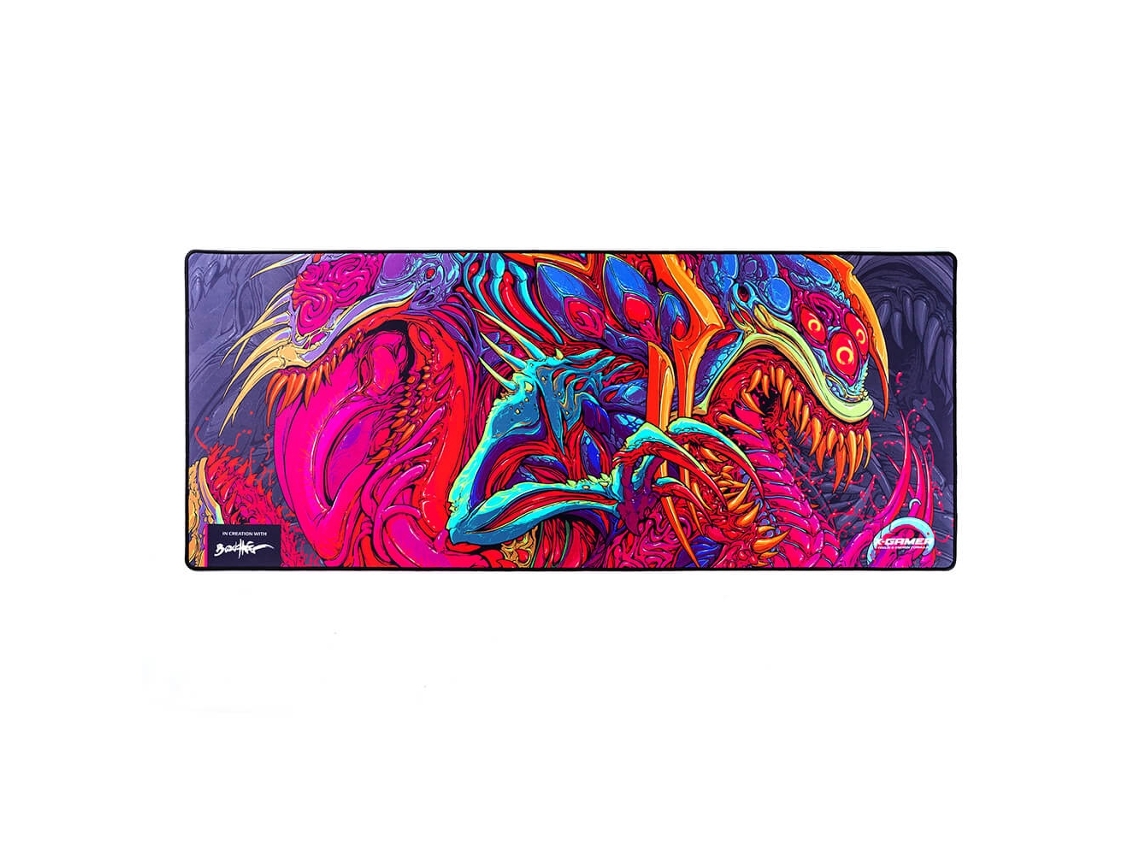Mousepad X Gamer 1100x450 Hyper Beast Brilvibera