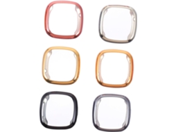 Conjunto De 6 Películas Protetoras Para Tela De Relógio, Cores Preto, Cinza, Prata, Dourado, Rosa E Gokoco