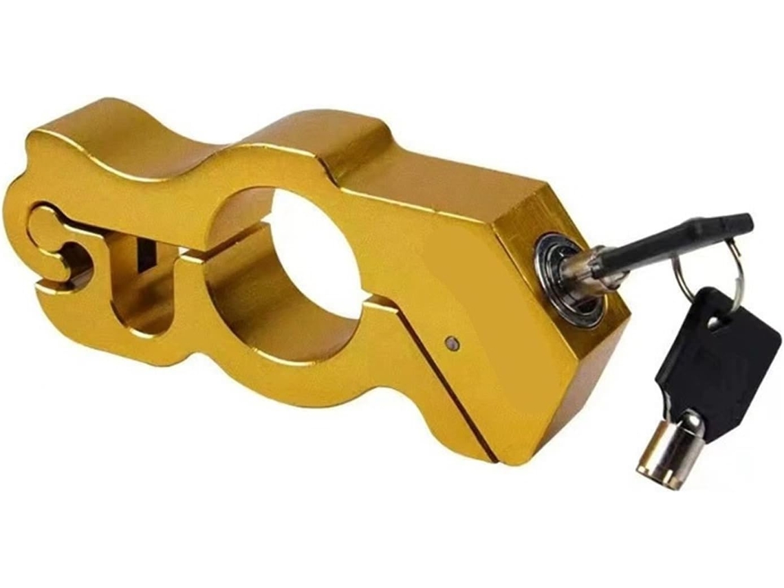 Cadeado para Guidão de Motocicleta Trava Freio Compatível com Yamaha Alavanca Fácil Usar Altamente Visível