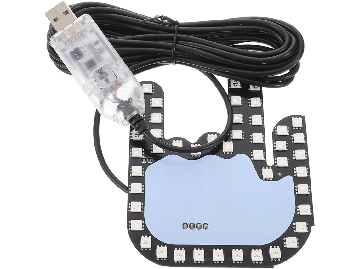 Luz De Carro Led Com Sensor Gestos E Aviso Anticolisão, Feita De Pvc Resistente, Fácil De Instalar, Para Uma Condução
