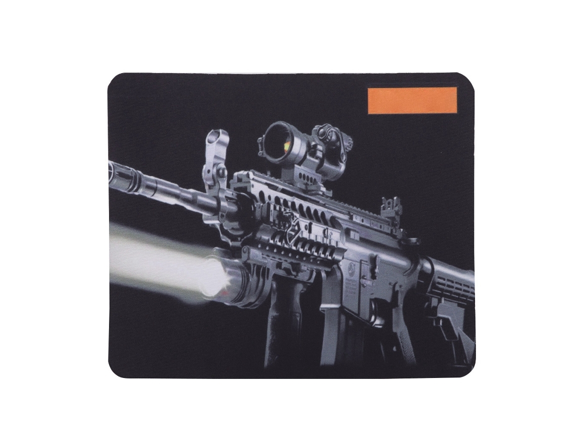 Mouse Pad LAXISCREED Gun Cartoon Anti slip