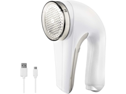 Lurelia Removedor De Fiapos Elétrico Recarregável Usb Para Roupas, Suéteres E Sofás, Branco