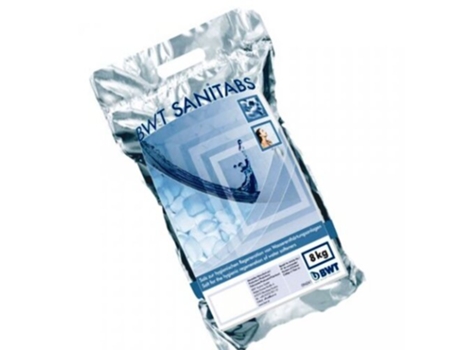 BWT Aqa Sal Regenerador com Efeito Higiénico Sanitabs 8Kg