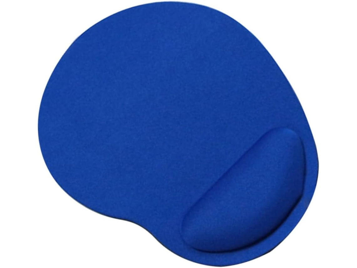 Mousepad Ergonômico Com Apoio Para O Pulso, Almofada Portátil Antiderrapante Para Escritório E Jogos, Azul. Mousepad Ergonômico Com Apo Gokoco