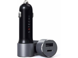 Carregador Auto SATECHI ST-TCPDCCS USB-C (Cinzento)