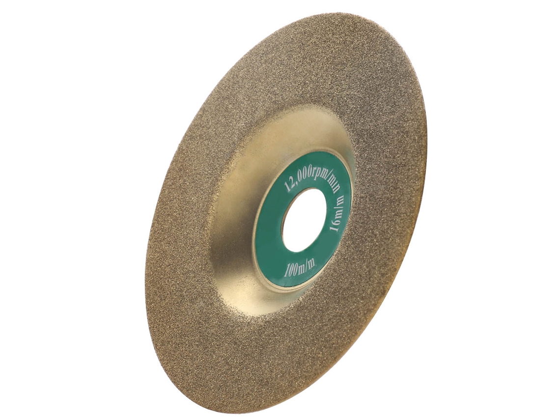Disco de Retificação Diamante 100mm Lap Flat S/MARCA