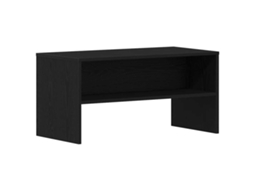 Vidaxl Móvel De Tv 80x40x40 Cm Derivados De Madeira Carvalho Preto