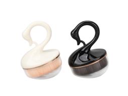 2pcs Pincel Para Remover Poeira De Unhas Portátil Elegante Com Design Ergonômico Para Casa E Salão De Beleza