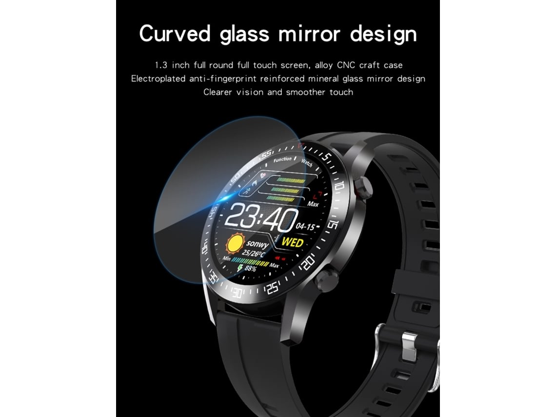 Smartwatch YDCY C2 Prateado