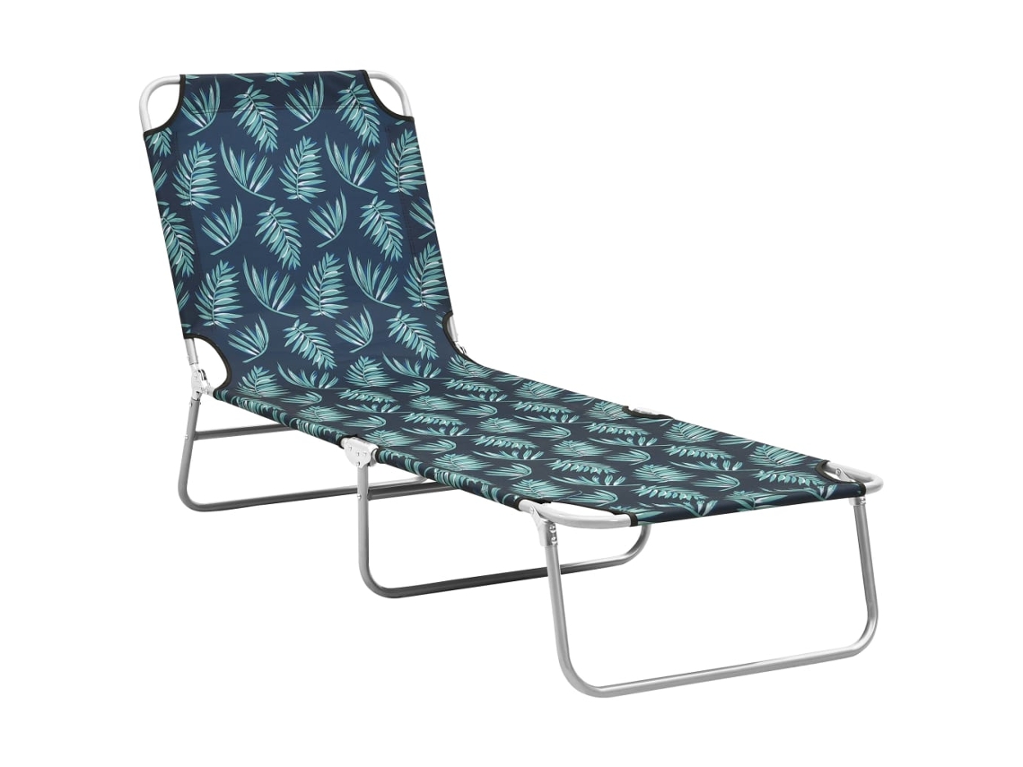 Sun Lounger, Sun Loungers Vidaxl Cinzeto Tecido (n/a)