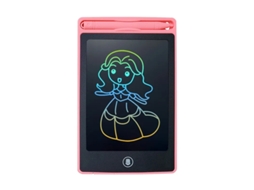 Tablet De Escrita Lcd 6,5 Polegadas, Quadro Desenho Para Crianças, Brinquedo Educativo Montessori, Lousa Mágica Estudantes, Presen Aquaforge
