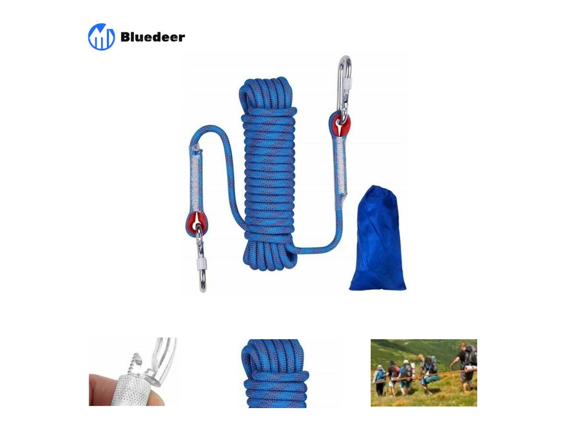 Corda de Segurança para Escalada, 12mm, 20 M AQUAFORGE