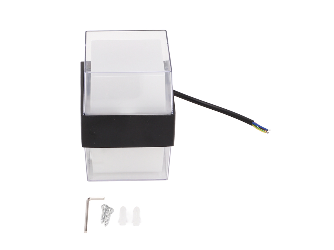 Luminária de Parede Inteligente em Pc e Alumínio com Chip Led de 10w CHABERLU