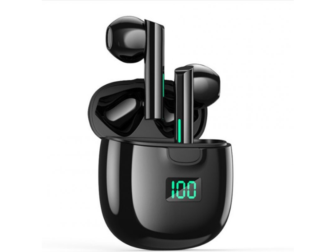 Auriculares Bluetooth True Wireless T16 de Ruído de Chamada Meio para Jogos de Alta Fidelidade para Música Preto