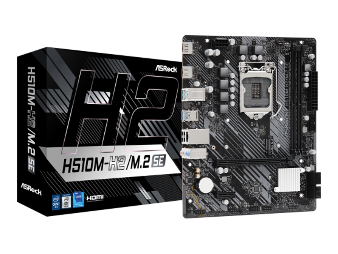 ASROCK H510M-H2/M.2 Se Intel H470 Lga 1200 Socket H5 Micro Atx