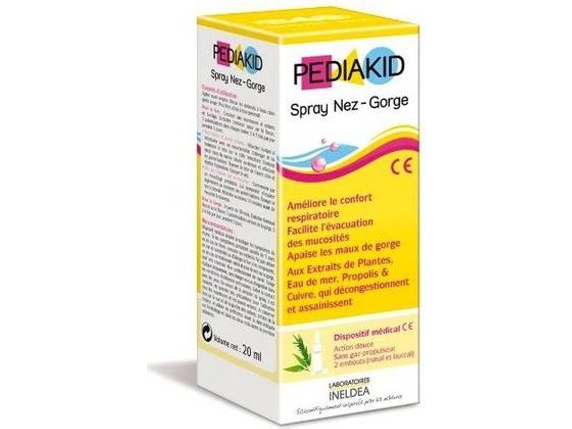 Chá PEDIAKID Spray Nasal E Garganta (20 ml)