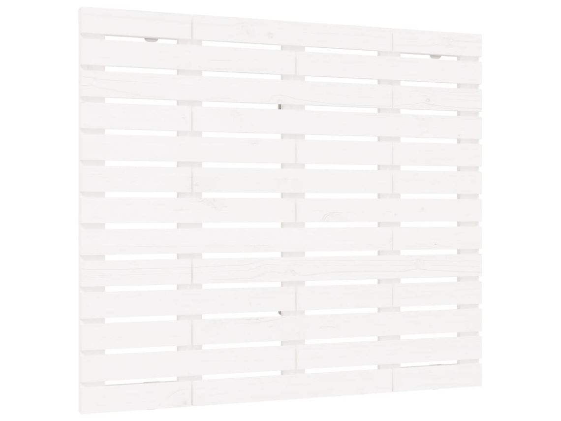 Wall Headboard, Wall Headboards Vidaxl Branco Madeira De Pinho (81 X 91.5 Cm)