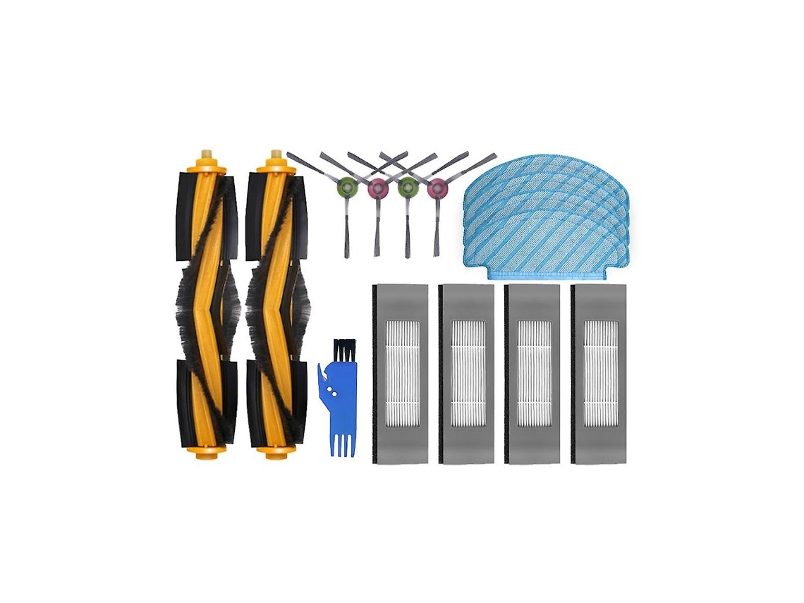 Acessórios de Aspirador Para deeboot ozmo t8+/t8/t8 max debot n8+/n8 plus/n8 pro escova lateral principal hepa filtro mop