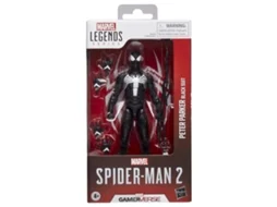 Marvel Legends Spider Man 2 Peter Parker Black Suit Figura 15cm Hasbro
