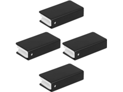 Solustre Conjunto De 4-travas Aço Inoxidável Para Portas Vidro Trava Confiável E Fácil Instalação Banheiro