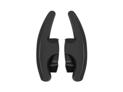2 Unidades De Borboletas (paddles) De Mudanças Para Volante Automóvel — Estilo Desportivo, Compatível Com 5 / Jetta — Cor: Preto_yua