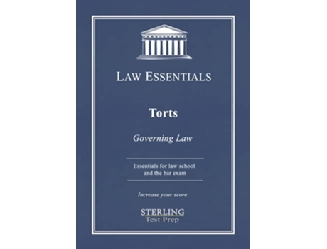 Livro Torts Law Essentials Governing Law for Law School and Bar Exam Prep de Sterling Test Prep Dr Frank J Addivinola (Inglês)