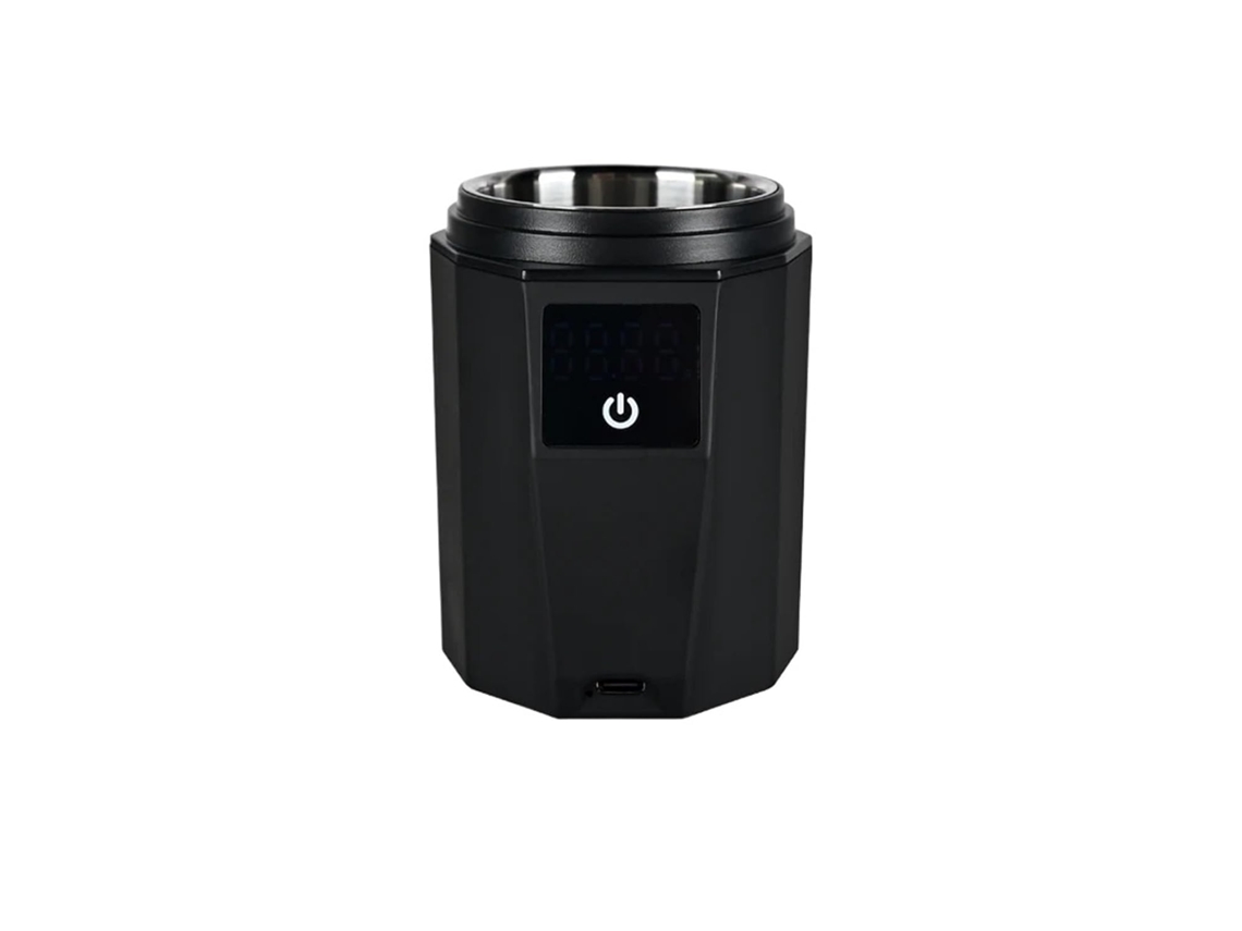 Caneca Com Balança Café, Recarregável Via Usb, 500g 0, 1g, Led | Interior Em Aço Inoxidável 304, Exterior Em