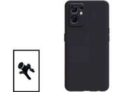 Kit Capa + Suporte Oppo Reno7 SE 5G GIFT4ME Preto