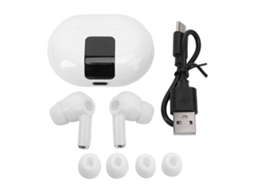 Fones de Ouvido Tradutor Bluetooth 144 Idiomas Cancelamento de Ruído Tradução em Tempo Real BRANCO