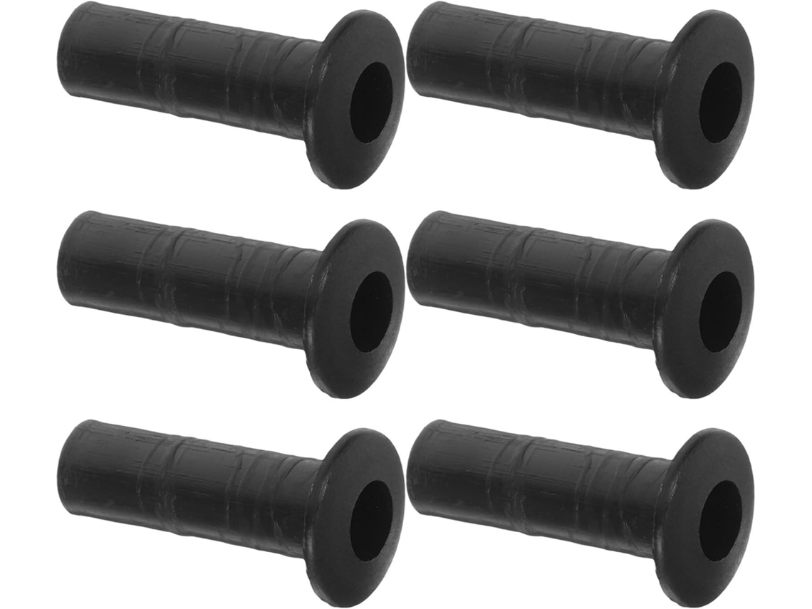 Conjunto De 6 Acessórios Fáceis De Instalar Para Ventiladores De Pedestal, Plástico Preto.