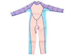 Traje Neoprene 2.5mm Crianças Proteção Solar Manga Longa