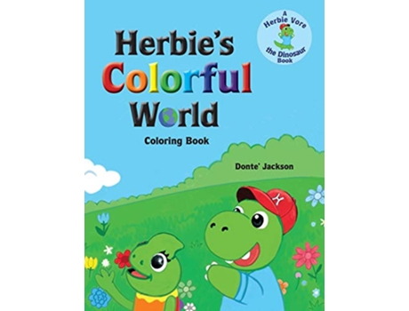 Livro Herbies Colorful World Coloring Book de Donte Jackson (Inglês)