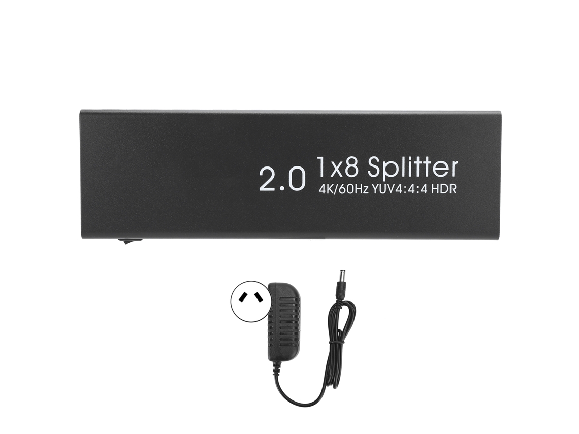 Divisor Hdmi2.0 4k 60hz 1 Entrada 4 Saídas