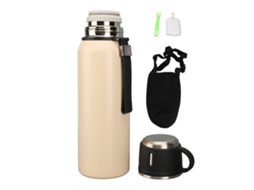 Garrafa Térmica Inox 1200ml com Infusor Branco