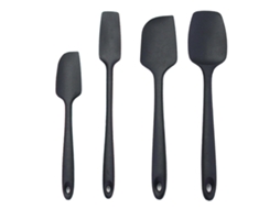 Conjunto de Espátulas de Silicone Ferramentas Resistentes Ao Calor para Cozinhar Assar e Misturar NEVEANCE