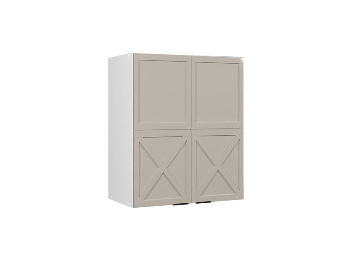Móvel de parede de cozinha Fame-Line, 60cm, CinzaBege, Branco, VICCO