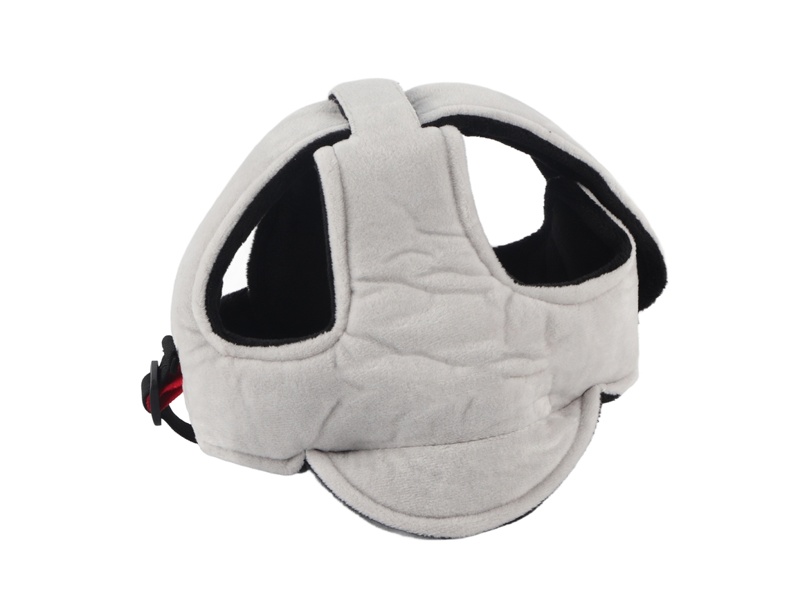 Mali boné de Segurança para Bebê Toddler Capacete Anti colisão Proteção Cabeça Cinza Claro