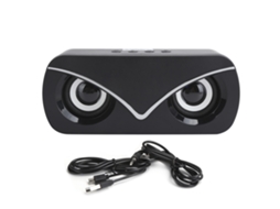 Aetheria alto falante Portátil Bluetooth 5.0 Sada V6 com Som Hifi Estéreo 3d e Bateria 1500mah