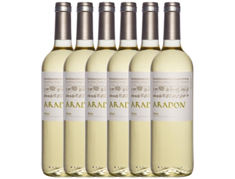 Vinho ARADÓN Aradón Macabeo Rioja Joven (0.75 L - 6 unidades)