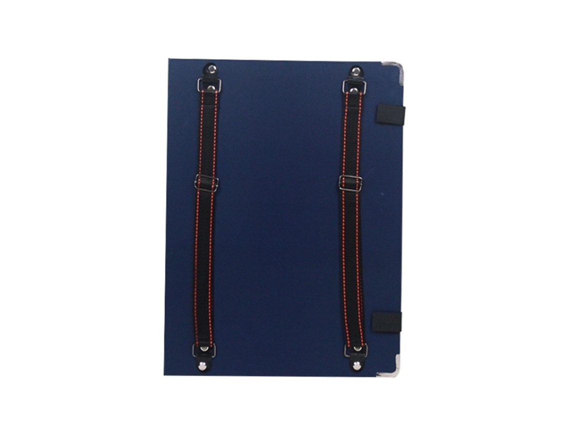 Mochila 4k (azul) Com Clipe Impermeável Para Bloco De Desenho Portátil