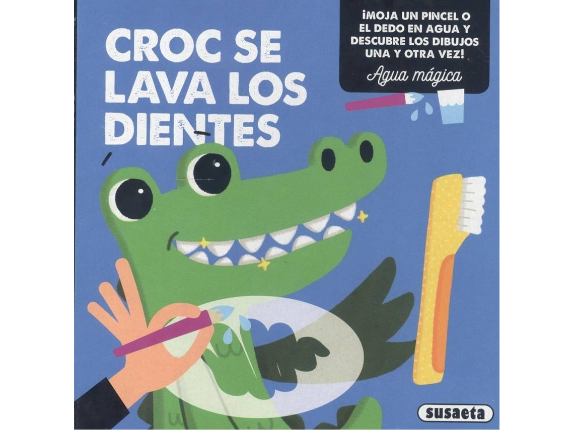Livro Croc Se Lava Los Dientes de Susaeta Ediciones (Inglês - Capa Dura)