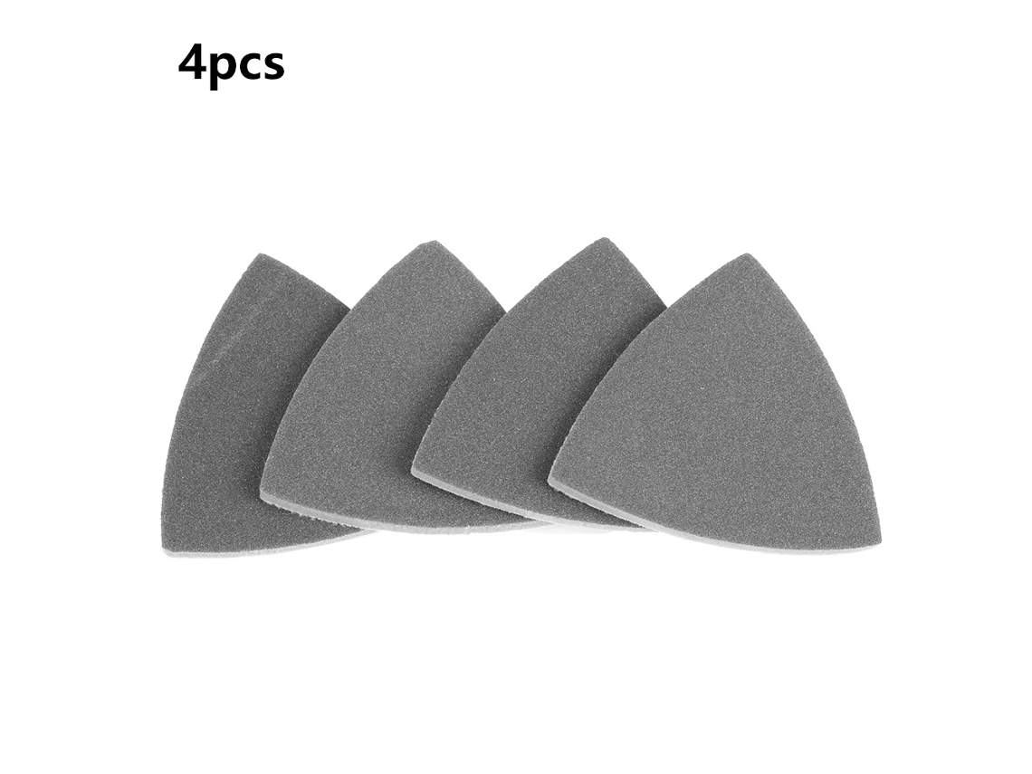 4pcs Lixa Triangular Espuma Fita Discos S/MARCA